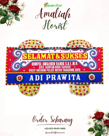 Papan Bunga Ucapan Selamat Posokan
